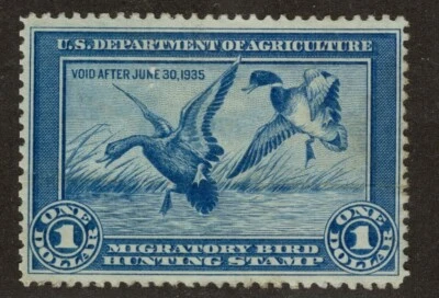 US Scott RW1 usado - no firmado - pliegue de licencia - CV 175 $ Foto 1 de 2