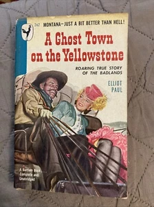 Western gga Vintage Pb, Ghost Town On Yellowstone by Paul, Bantam 262, 1949, G+ - Picture 1 of 6