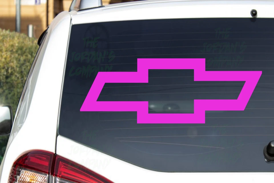 Adesivo Chevy Bowtie - Adesivo de vinil corte CNC foto de 12 cores! - Imagem 1 de 1