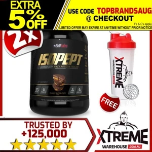 2 X EHP LABS ISOPEPT 2LB // WHEY PROTEIN ISOLATE LEAN EHPLABS OXY TWIN PACK - Picture 1 of 1