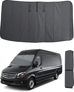 Insulated Magnetic Front Windshield Cover for Mercedes-Benz Sprinter 2007-2024 - Foto 1 di 9