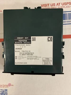 2017 TOYOTA CAMRY 89990-06092 SMART KEY ECU - Image 1 of 3