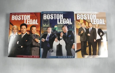 Boston Legal TV Show Seasons 1-3 | Lawyer Drama | James Spader | William Shatner - Image 1 of 4