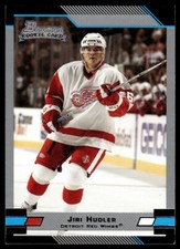 2003-04 Bowman Draft Picks and Prospects Jiri Hudler Rookie Detroit Red Wings