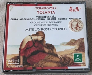 Tchaikovsky "Yolanta" Opera - Rostropovich 1986 - 2 CD w 2 BOOKLETS w Libretto - Picture 1 of 3