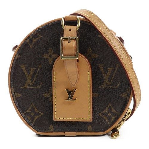 LOUIS VUITTON（LV） Borsa a tracolla Louis Vuitton LV GHW Mini Boite Chapeau 2 vie M44699 monogramma marrone