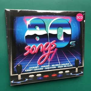 80s SONGS Synth Pop Rock 3x CD Digipak Bonnie Tyler Cyndi Lauper Martika SEALED - Picture 1 of 5