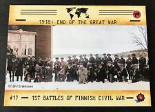 1st  Battles of Finnish CW War HISTORIC AUTOGRAPHS 1918 End of the Great War #17