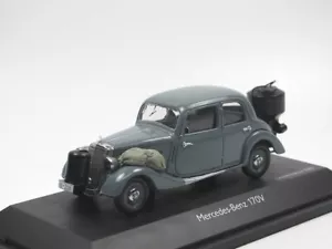 Schuco 1949 Mercedes 170V Wood Gas Generator Gray 1/43 Holzvergaser Limited Edit - Picture 1 of 3