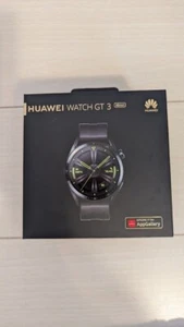 Huawei Watch GT 3 46mm Black Stainless Steel Case with Black Bands JPT-B29 Used - Picture 1 of 5