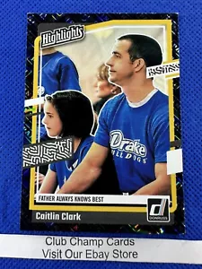 2024 #H2 Collezione Panini-Caitlin Clark mette in evidenza falchi metallizzati Iowa - Foto 1 di 2