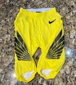 Oregon Ducks Game Used Pants Football Nike Yellow Wings Size 30 QB Taylor Alie - Picture 1 of 22