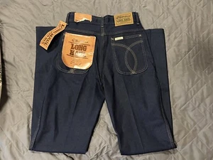 VINTAGE WOMENS NWT LONG HAUL SIZE 9/10 DENIM HIGH WAIST SKINNY FIT JEANS  - Picture 1 of 13