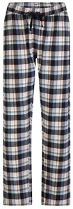 Damen Pyjamahose Schlafhose BY LOUISE Mix&Match Flanell lang Baumwolle rosa Gr.L - Bild 1 von 3