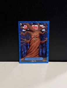 Gpk 2024 Chrome Series 7 Sappy Sarah ~Blue Wave Refractor 11/75 #273b - Picture 1 of 2