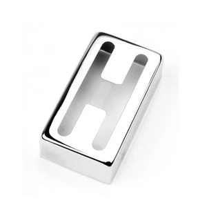 Copper H Shaped Pickup Cover for Electric Guitar (Silver) - Picture 1 of 4