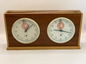 Svenska Modellen Western Germany Mechanical Chess Clock Vintage Rare - Picture 1 of 5