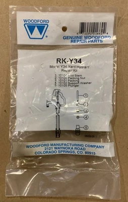 Ремонтный комплект латунного гидранта Woodford RK-Y34 - Изображение 1 из 3