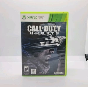 Juego de 2 discos Call of Duty Ghosts Xbox 360 probado funciona Activision Infinity Ward - Imagen 1 de 6