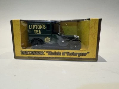 Matchbox Liptons Tea 1927 Talbot Van Royal Crest Y5 Toy Model Vintage Boxed 1978 - Image 1 of 4