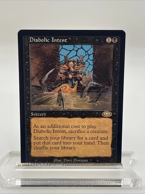 DIABOLIC  INTENT  MTG  Planeshift - Rare - Pack to Sleeve - Never Played - NM - Image 1 of 4