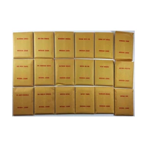 Tarjetas de béisbol APBA (tarjetas de temporada completas 1976) (1ª) bolsa en muy buen estado+/casi nuevo - Imagen 1 de 2