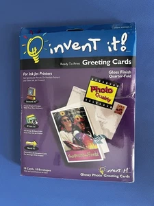 Hammermill Greeting Card Paper Inkjet Glossy Photo NEW 20 Card + Envelope Sealed - Picture 1 of 12
