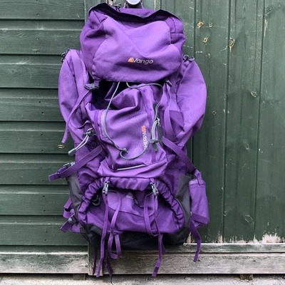 Vango Sherpa 65 Mochila DofE Autoajustable Senderismo Trekking Pack Bolsillos Púrpura Foto 1 de 4