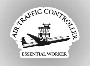 Air Traffic Controller Decal essential workers airport sticker - Bild 1 von 1