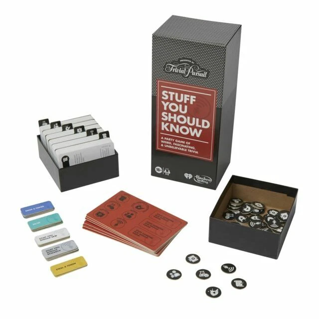 Hasbro Gaming Trivial Pursuit Stuff You Should Know Party Game