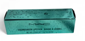 Rare MAC Mystical Lipstick Cremesheen Teal Box Discontinued LE 3g NIB - Picture 1 of 3