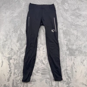 Pearl Izumi Elite Series Cycling Leggings Womens M Black Softshell Full Length - Picture 1 of 12