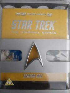 Star Trek - The Original Series Season 1 Complete HD DVD and DVD Combo LIKE NEW - Foto 1 di 10