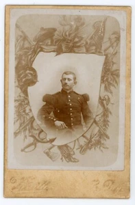 KABINETTFOTO Vazeille Le Puy, ein Soldat des 86. Regiments Waffenmontage - Bild 1 von 2