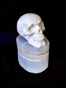 3D Silikon Großer Totenkopf Kerzenform Selbstgemacht - Bild 1 von 10
