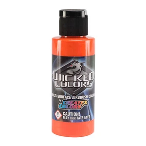 (279,00€/1l) Createx Wicked - W004 Orange - 60ml Airbrush Farbe 116004 - Bild 1 von 2
