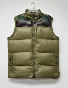 NIKE ACG Vintage 550 Fill Down Vest ERDL Woodland US Military Camo Medium Size - Picture 1 of 10
