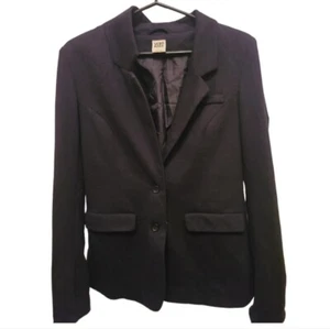 Vero Moda Black Women's Blazer With Buttons & Pockets, Satin  inside Size Large - Bild 1 von 5