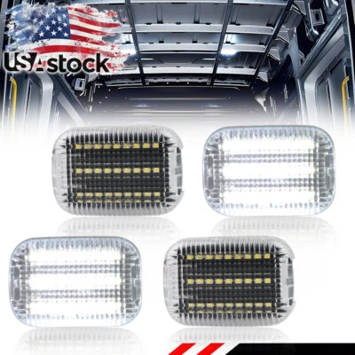 4 luces LED interiores domo área de carga para Ford Transit 150 250 350 HD 2015-2024 Foto 1 de 4