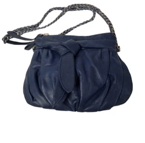 Umhängetasche Junior Drake Navy Leder - Bild 1 von 6