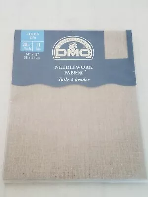 DMC Linen Needlework Fabric 14x18” Crafting Cross Stitch #842 - Image 1 of 2