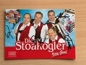 Tarjeta de autógrafo die Stoakogler firmada originamente #7316 - Imagen 1 de 1