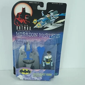 New Batman Adventures Mission Masters Arctic Blast Robin w/ Jet Blade Sled 1999 - Picture 1 of 4