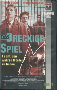 Das Dreckige Spiel-Thriller mit James Woods & Robert Downey jr. - VHS -NEU & OVP - Imagen 1 de 2