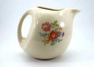 Hall’s WASSERKRUG KRUG Mid Century Design Blumen USA 7 - Bild 1 von 12