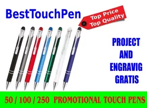 50 - 250 pcs. Metal promotional ballpens incl free engraving logo, text, promo - Bild 1 von 19