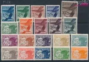 Francobolli Austria 1925 Mi 468-487 (completa edizione) con linguella 1925 (104 - Foto 1 di 1