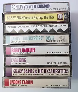 8 Blues Kassetten Snooks Eaglin Earl King Bobby Rush Grady Gaines MEHR - Bild 1 von 2