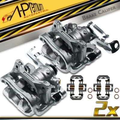 Pinzas de freno laterales traseras A-Premium con soporte para Mazda 3 Sport 2014 2015 2016 Foto 1 de 4