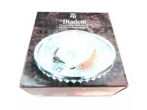 WMF 0229891140 Diadem käseglocke Bleikristall Cheese plate Germany New - Photo 1/3